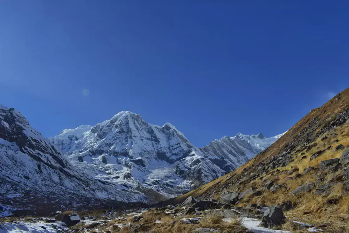 Annapurna trekking landscape in Nepal