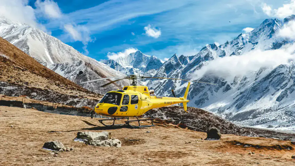 Langtang Valley Trek Guide trekking landscape in Nepal