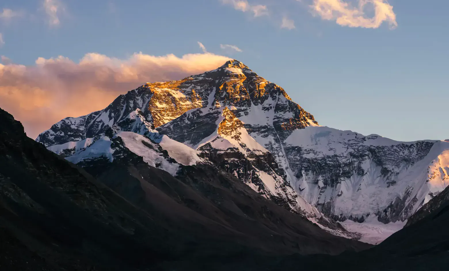 Himalayan mountain landscape in Nepal